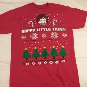 Bob Ross Christmas Tee